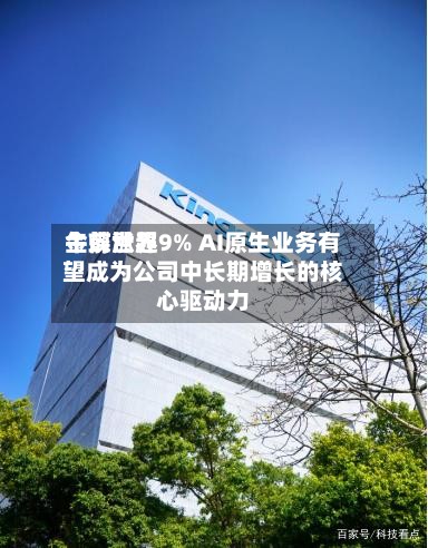 金蝶世界
午前涨超9% AI原生业务有望成为公司中长期增长的核心驱动力-第1张图片