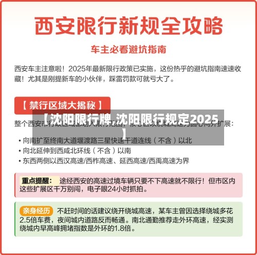 【沈阳限行牌,沈阳限行规定2025】-第3张图片