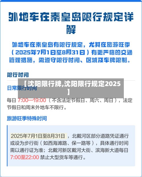 【沈阳限行牌,沈阳限行规定2025】